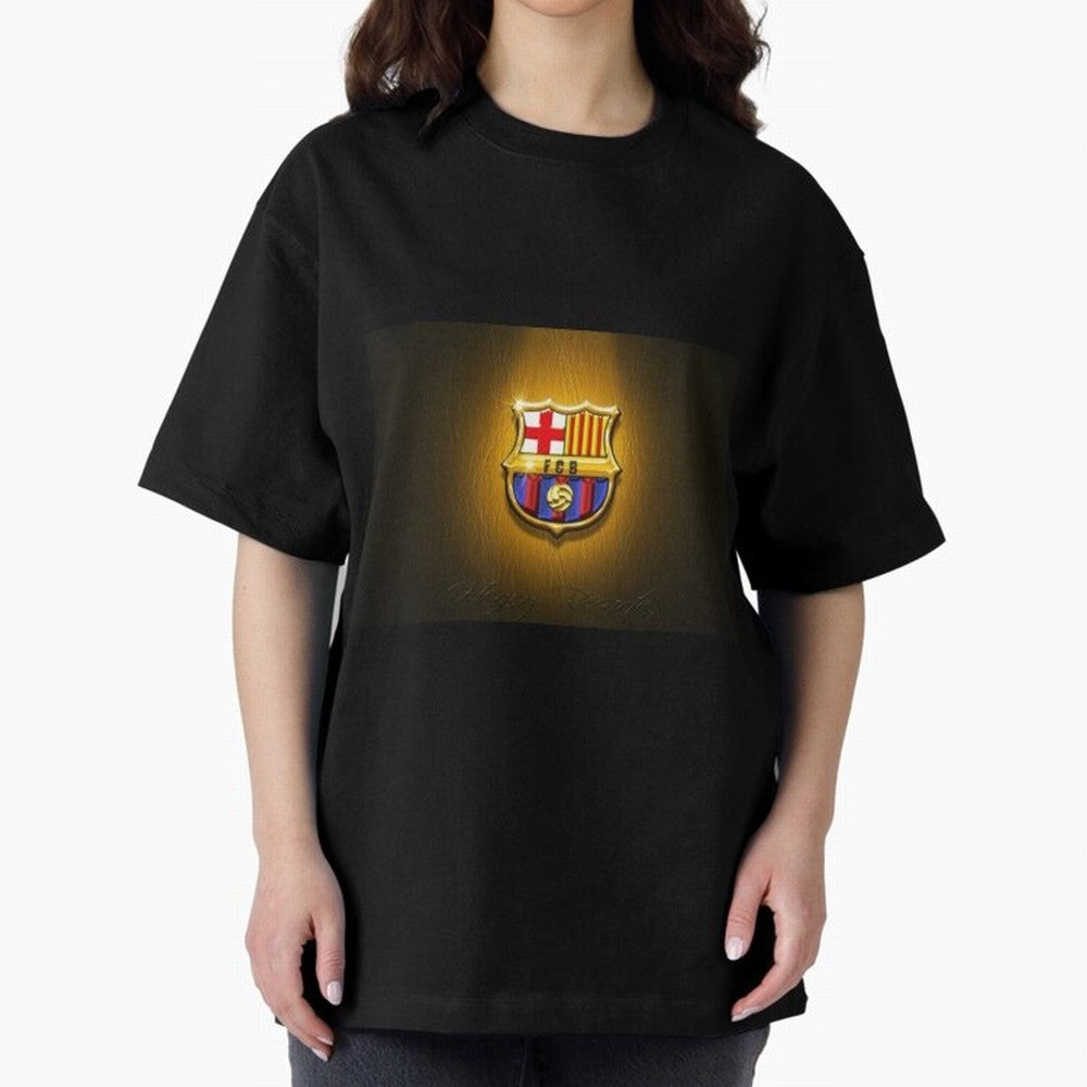 barcelona Oversized T-Shirt Stand Out with Spirit from FIFA World Cup 2026 Group Stage Filled with Mbappe and Neymar, Brazil Energy, Game Day Rituals, Football Legends, Country Pride and the Road to the Final; Built for Supporters Chasing Trophy