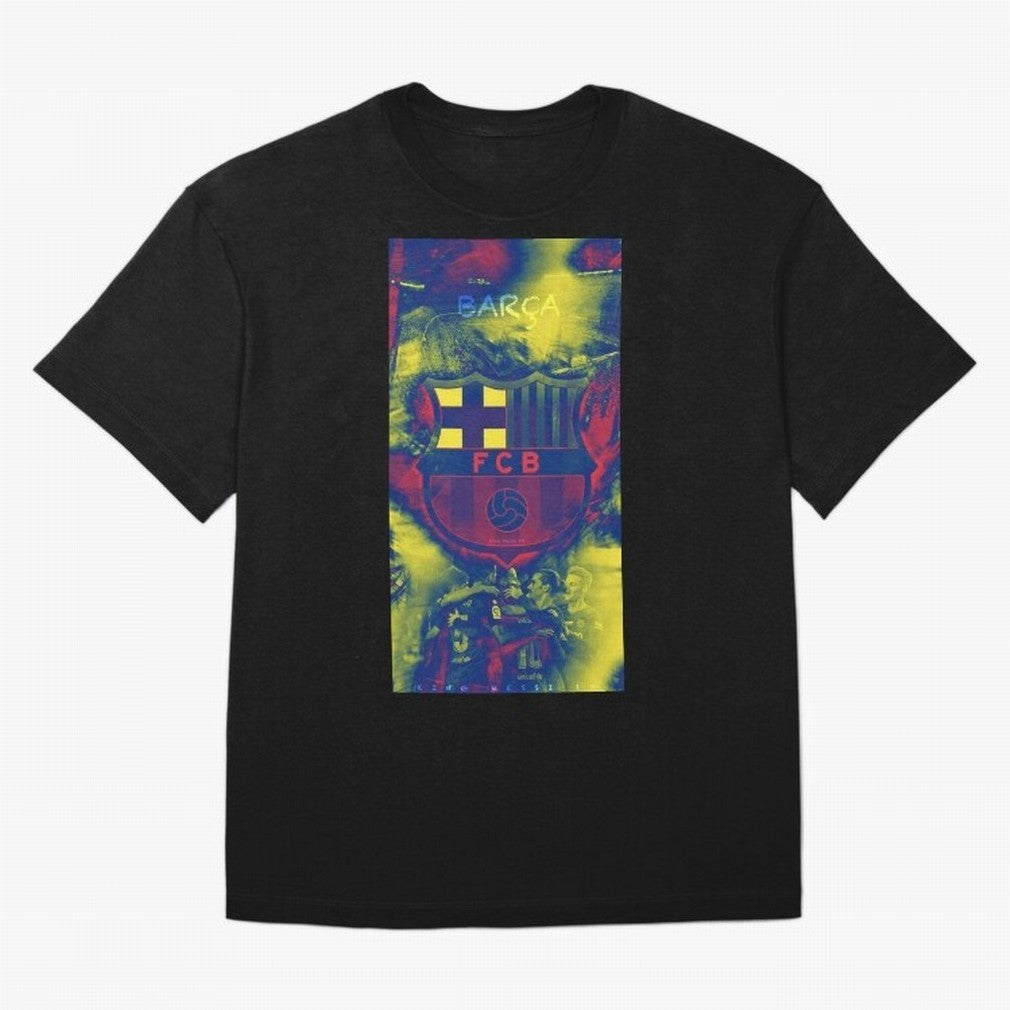 barcelona Oversized T-Shirt Fuel the Hype around Match Day Hype around FIFA World Cup 2026, Mbappe, England and Germany, Classic Soccer Heritage, Championship Pressure, Fan Loyalty and International Pride; Ideal for Passionate Fans Who Love