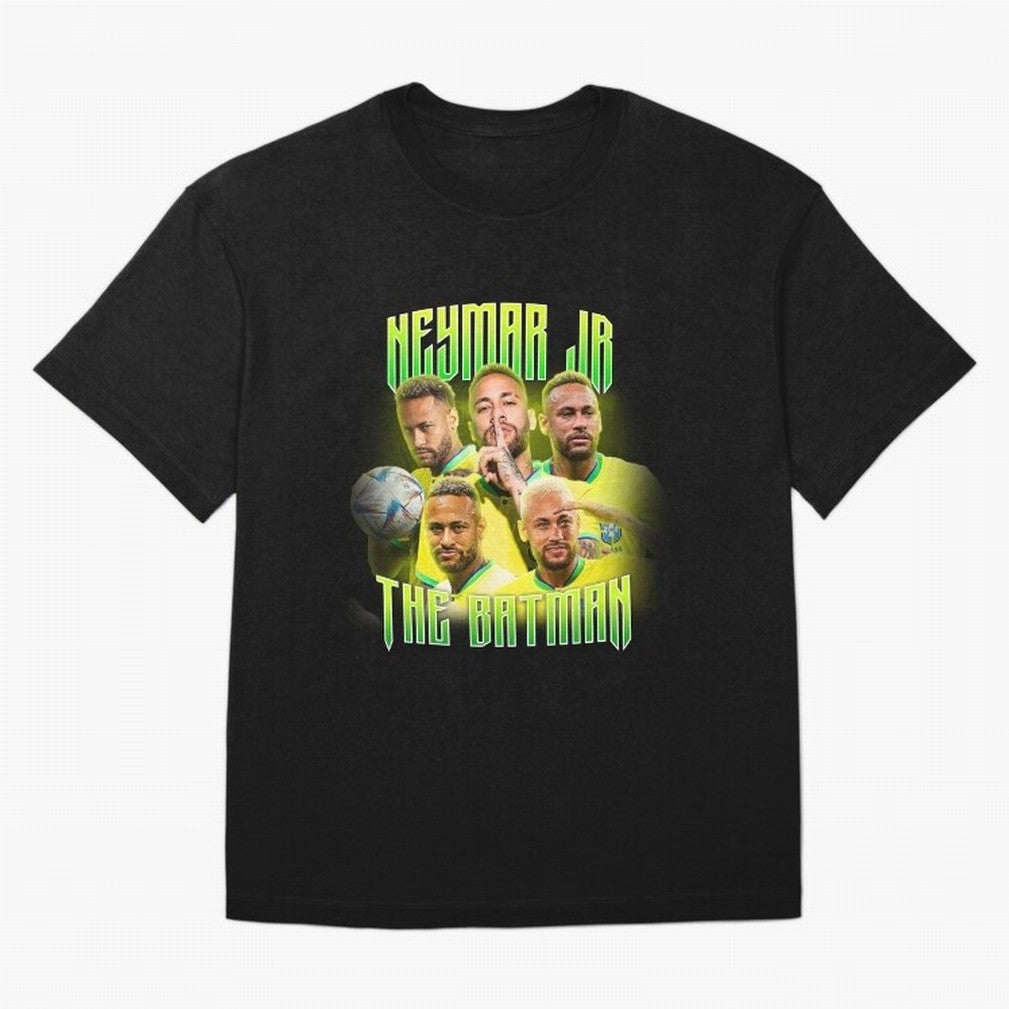 Neymar Jr Vintage Style Tee, Bootleg Tee, Bootleg T Shirt, Rap Tee Classic T-Shirt Show Match Day Excitement for Global Football Passion for FIFA World Cup 2026, Connected to Messi and Cristiano Ronaldo, Spain and Netherlands, Worldwide Fan Energy,