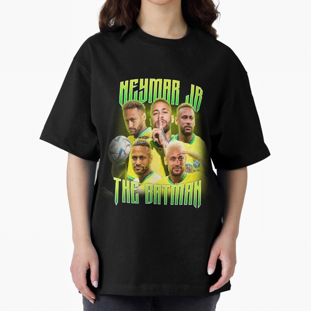 Neymar Jr Vintage Style Tee, Bootleg Tee, Bootleg T Shirt, Rap Tee Classic T-Shirt Show Match Day Excitement for Global Football Passion for FIFA World Cup 2026, Connected to Messi and Cristiano Ronaldo, Spain and Netherlands, Worldwide Fan Energy,