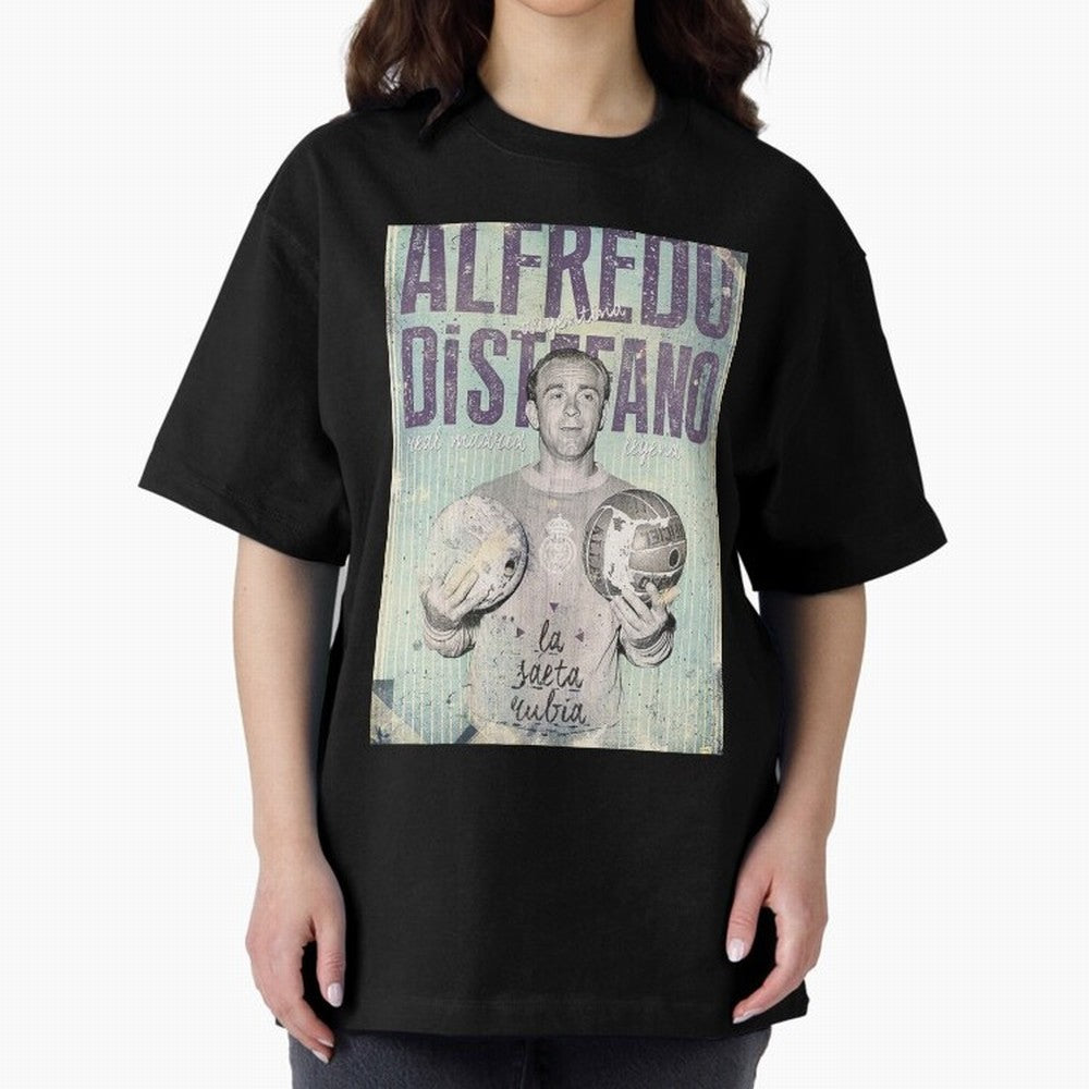 alfredo distafano Classic T-Shirt Bring a Vintage Feel to FIFA World Cup 2026 USA Canada Mexico Driven by Mbappe and Neymar, Argentina, France and Brazil Energy, Global Supporter Spirit, Legendary Goals, National Colors and Tournament Celebration;