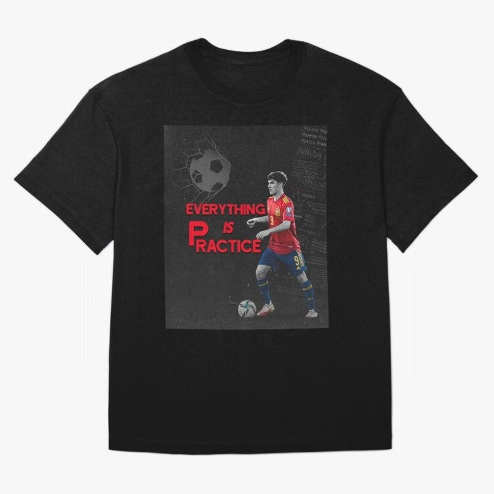 Pablo Gavi Oversized T-Shirt Honor the Football Icons of FIFA World Cup 2026 for Fans of Cristiano Ronaldo and Germany, Bringing Football Festival Excitement, Trophy Ambitions, Country Rivalries and Star Player Buzz; Ideal for Football Dads,
