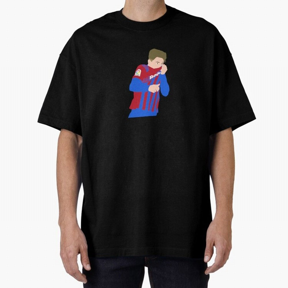 Gavi Barcelona Oversized T-Shirt Make Every Match About FIFA World Cup 2026 Group Stage Spirit, Celebrating Brazil, Portugal and Argentina, Messi and Cristiano Ronaldo, Goal Celebration Energy, Supporter Heritage, Football Icons and Worldwide