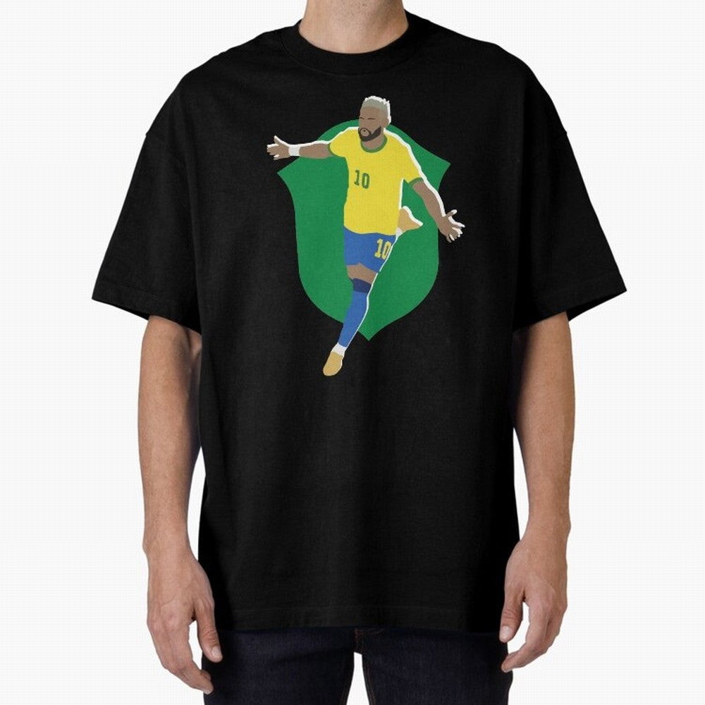 Neymar Jr Brazil Superstar Copa America Active T-Shirt Remember Iconic Moments from Global Football Passion for FIFA World Cup 2026, Capturing CR7, Brazil, Portugal and Argentina, Soccer Culture, Superstar Moments, National Team Dreams and