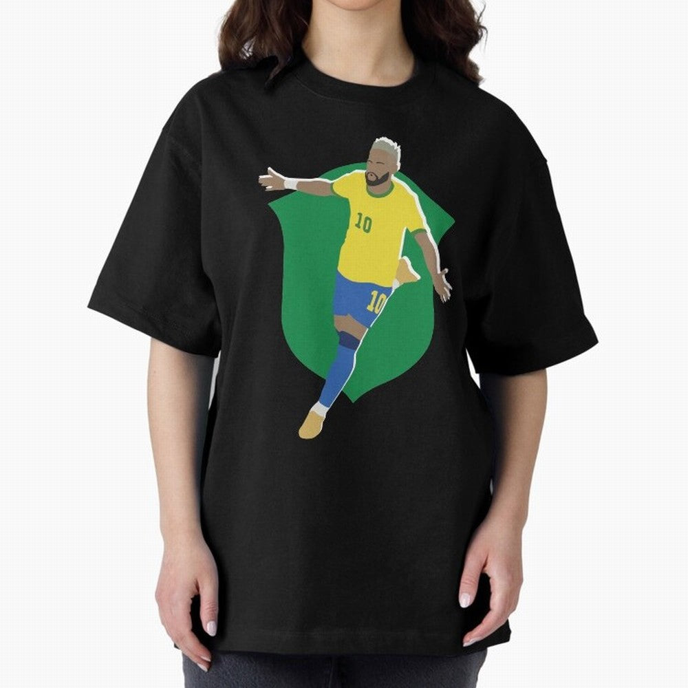 Neymar Jr Brazil Superstar Copa America Active T-Shirt Remember Iconic Moments from Global Football Passion for FIFA World Cup 2026, Capturing CR7, Brazil, Portugal and Argentina, Soccer Culture, Superstar Moments, National Team Dreams and