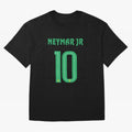 Brazil Neymar Jr 10 Shirt 2022-2023 Custom print Classic T-Shirt Follow the Road to the FIFA World Cup 2026 USA Canada Mexico Journey through Cristiano Ronaldo, Haaland and CR7 Highlights, Argentina, France and Brazil Pride, Football Festival