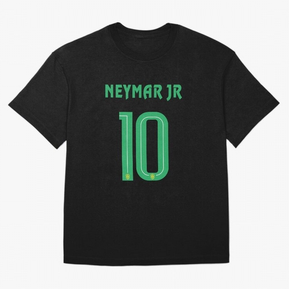 Brazil Neymar Jr 10 Shirt 2022-2023 Custom print Classic T-Shirt Follow the Road to the FIFA World Cup 2026 USA Canada Mexico Journey through Cristiano Ronaldo, Haaland and CR7 Highlights, Argentina, France and Brazil Pride, Football Festival