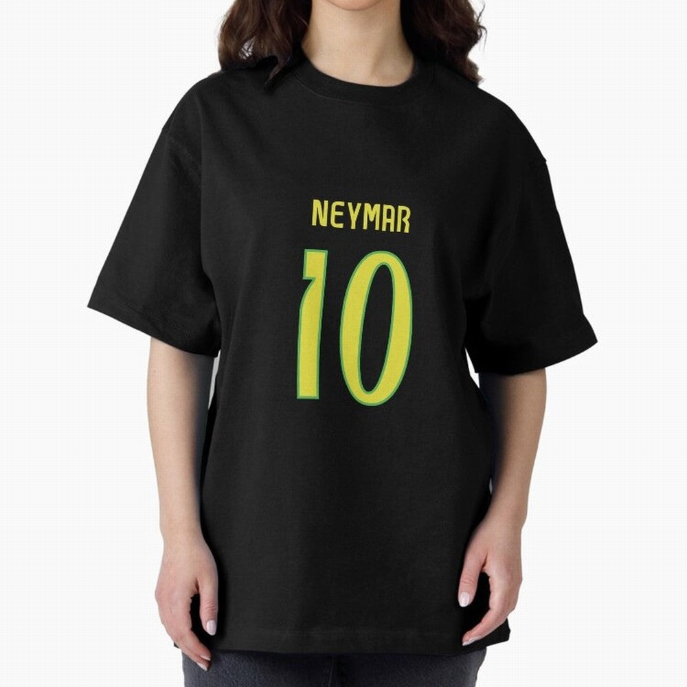 Neymar Jr Brazil Away Jersey 2024 Classic T-Shirt Show Your Stadium Side during FIFA World Cup 2026 Group Stage for Fans of Cristiano Ronaldo, Haaland and CR7 and England, France and Netherlands, Bringing Classic Soccer Heritage, Championship