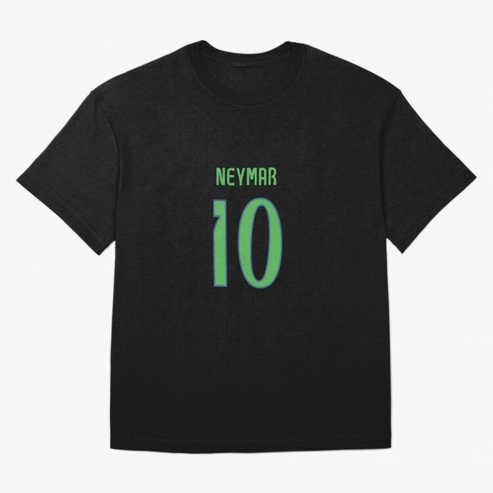 Neymar Jr Brazil Home Jersey 2024 Classic T-Shirt Bring Bold Fan Energy to Global Football Passion for FIFA World Cup 2026 Group Stage, Highlighting Haaland and Mbappe, Spain and Netherlands, Football Passion, Legendary Performances, Festival Vibes