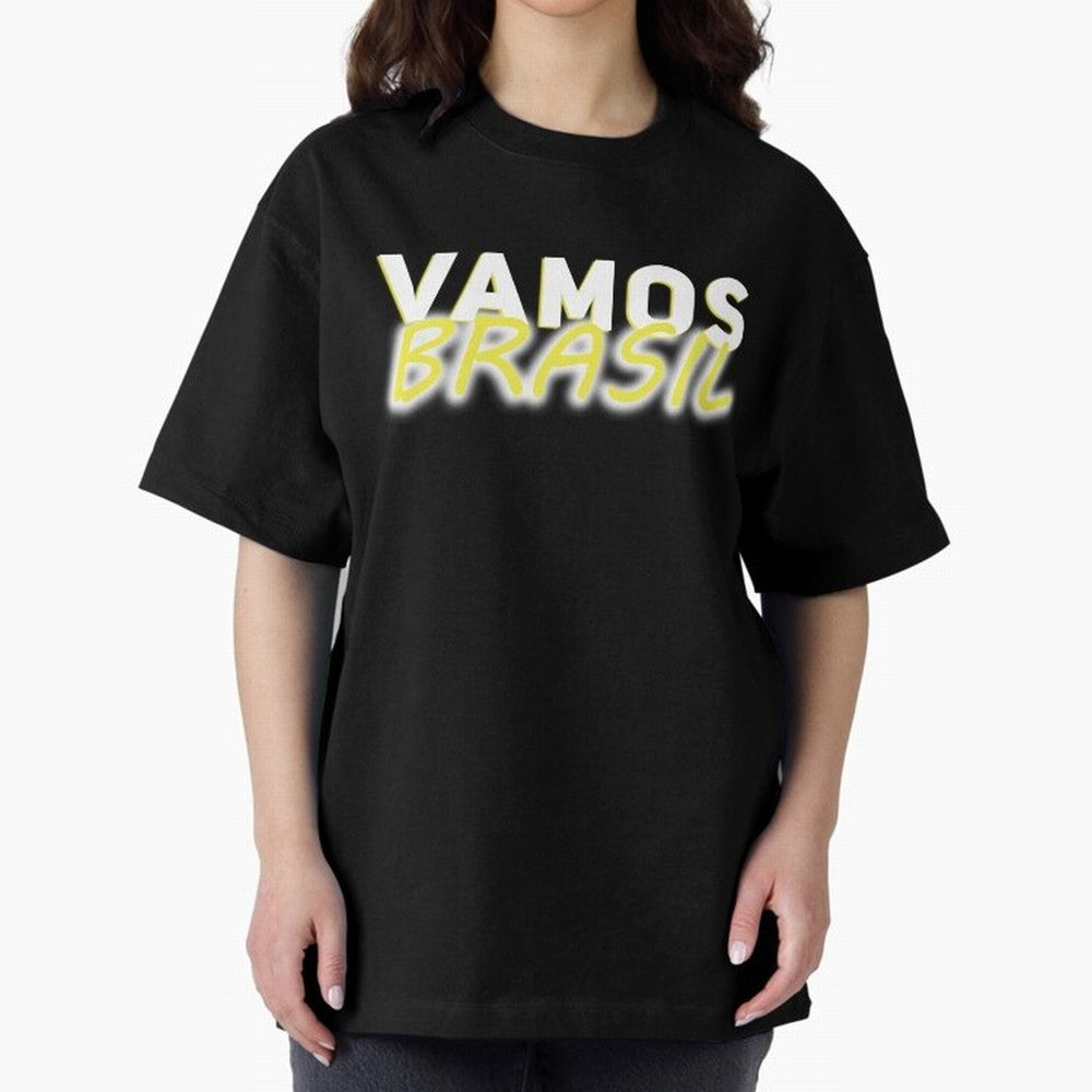 Come On Brazil Essential T-Shirt Bring Trophy Dreams to Match Day Hype around FIFA World Cup 2026, Messi and Cristiano Ronaldo, France and Portugal, Vintage Soccer Flavor, Modern Football Stars, National Flags and Final Night Emotion; Ideal for