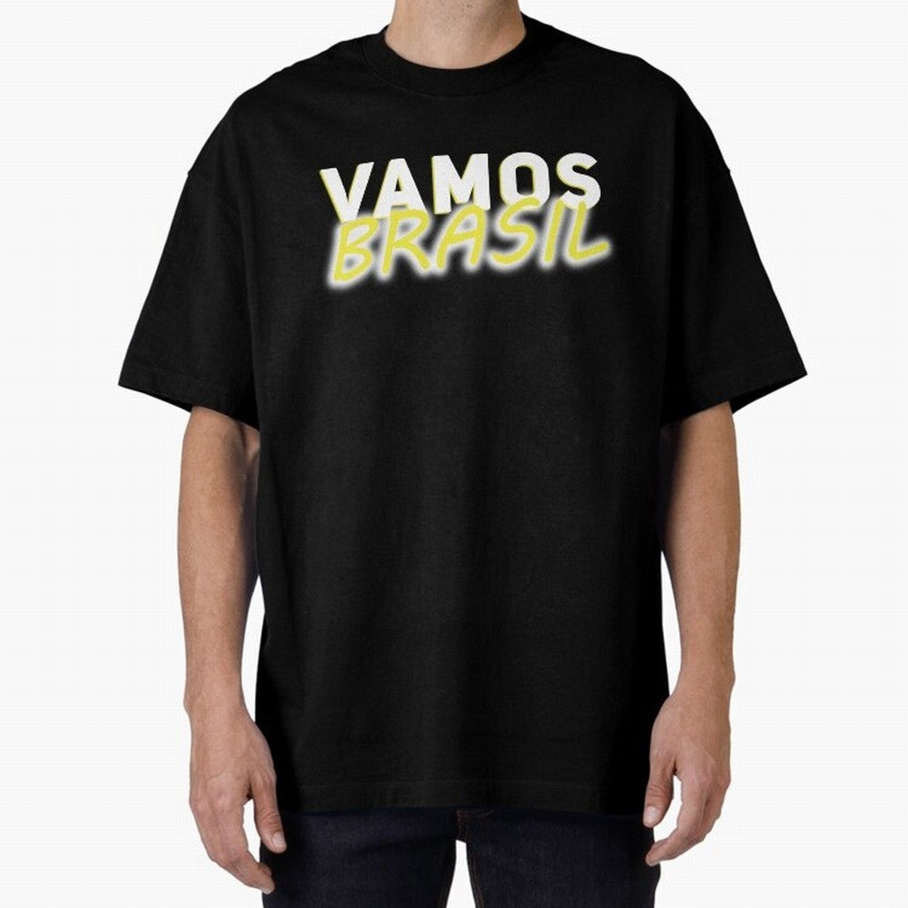 Come On Brazil Essential T-Shirt Bring Trophy Dreams to Match Day Hype around FIFA World Cup 2026, Messi and Cristiano Ronaldo, France and Portugal, Vintage Soccer Flavor, Modern Football Stars, National Flags and Final Night Emotion; Ideal for