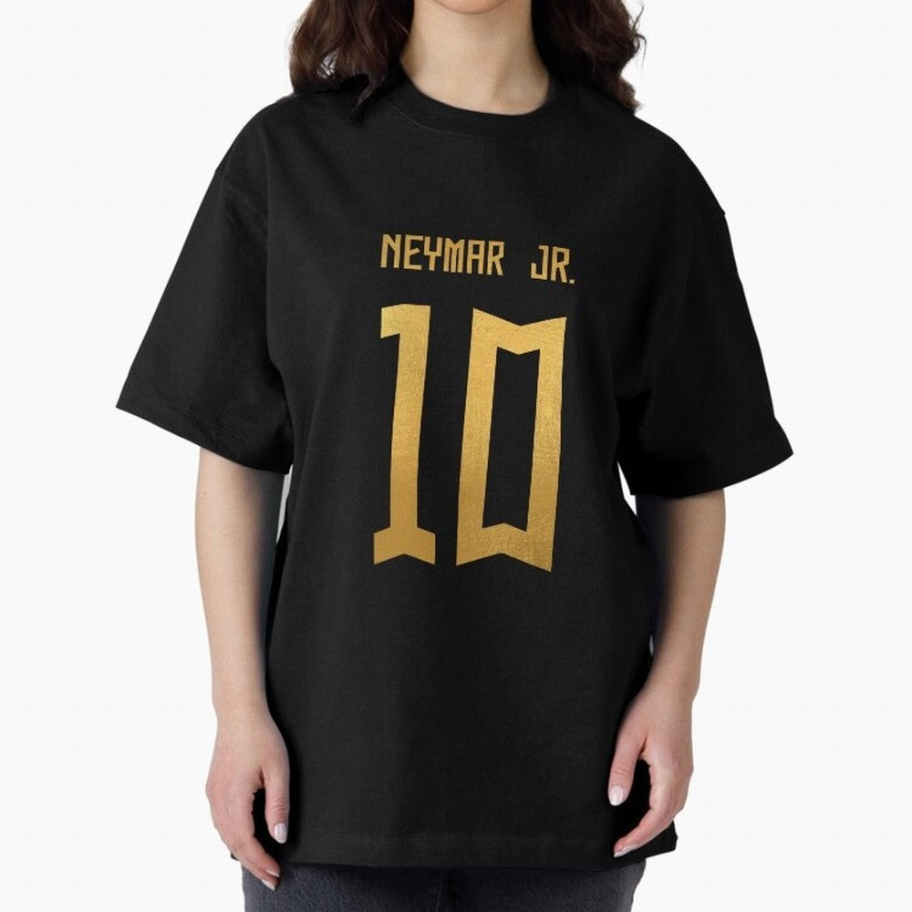 Copy of Neymar Jr Brazil Jersey 2023 Oversized T-Shirt Celebrate the Magic of the FIFA World Cup 2026 USA Canada Mexico Journey through Messi Highlights, Portugal Pride, Football Passion, Legendary Performances, Festival Vibes and Supporter