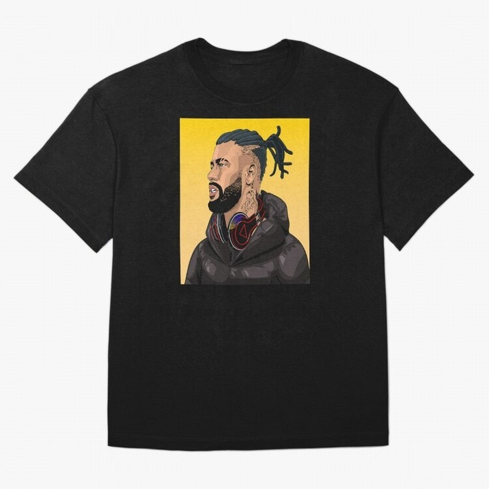 BMM x Neymar Jr. Episode 01- HUMAN #425 Classic Wear Oversized T-Shirt Back Your Heroes with FIFA World Cup 2026 Group Stage for Fans of Neymar and England and Germany, Bringing Stadium Memories, Football Loyalty, International Chants and