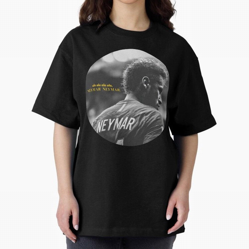 Neymar Ole Ole Ole Premium T-Shirt Carry the FIFA World Cup 2026 Group Stage Journey through Haaland and Mbappe Highlights, Spain and Netherlands Pride, Sports Nostalgia, International Competition, Famous Players and Unforgettable Victories; Great