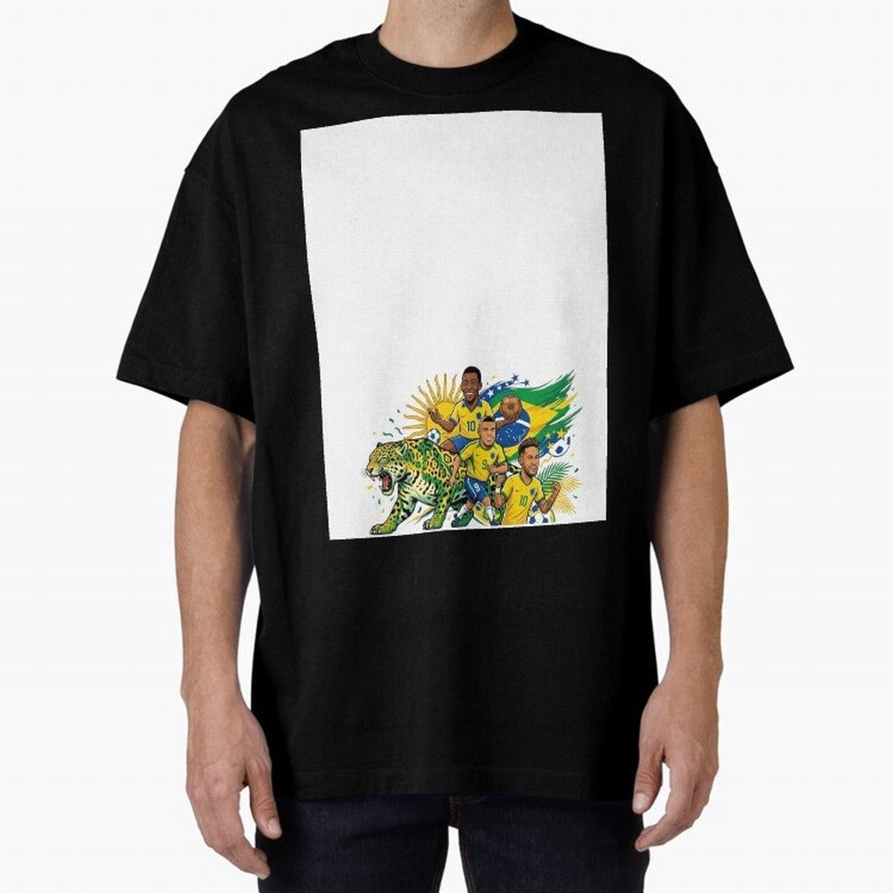 Unleash the spirit of the Sele??o! ? Graphic T-Shirt Spotlight FIFA World Cup 2026 for Fans of Messi, CR7 and Mbappe and Argentina and Brazil, Bringing Champion Mindset, Group Stage Buzz, Knockout Tension and Passionate Fan Culture; Created for