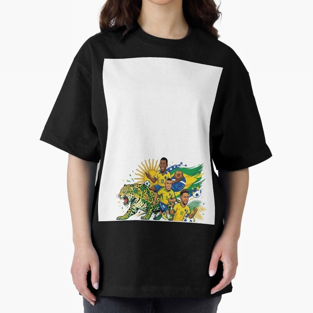 Unleash the spirit of the Sele??o! ? Graphic T-Shirt Spotlight FIFA World Cup 2026 for Fans of Messi, CR7 and Mbappe and Argentina and Brazil, Bringing Champion Mindset, Group Stage Buzz, Knockout Tension and Passionate Fan Culture; Created for