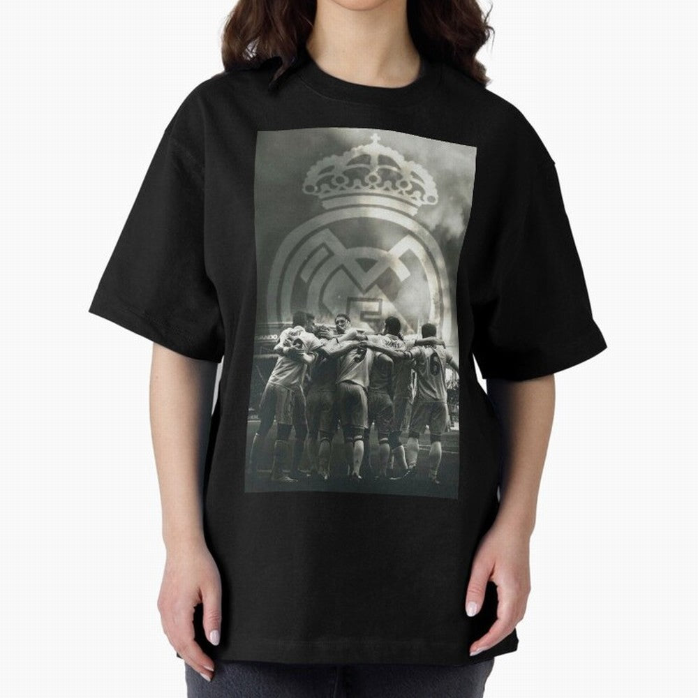 King Madrid Premium T-Shirt Bring International Match Energy to Match Day Hype around FIFA World Cup 2026 USA Canada Mexico, Neymar, Haaland and Cristiano Ronaldo, Brazil, Portugal and Argentina, Supporter Pride, Iconic Celebrations, Legendary