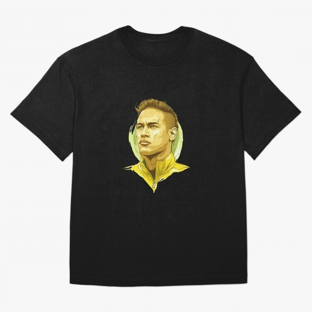 Neymar Junior Sticker Premium T-Shirt Bring World Football Passion into Match Day Hype around FIFA World Cup 2026 USA Canada Mexico, CR7, Spain, Vintage Soccer Flavor, Modern Football Stars, National Flags and Final Night Emotion; Made for Die Hard