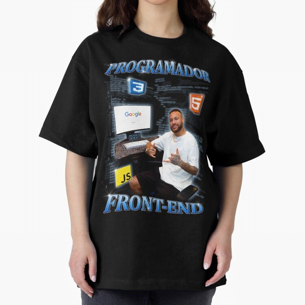 Programador front-end Neymar - Spanish Classic T-Shirt Represent Football Lovers during FIFA World Cup 2026 Spirit, Celebrating Portugal, Spain and Germany, Messi, CR7 and Mbappe, Championship Spirit, Famous Goals, Roaring Crowds and International
