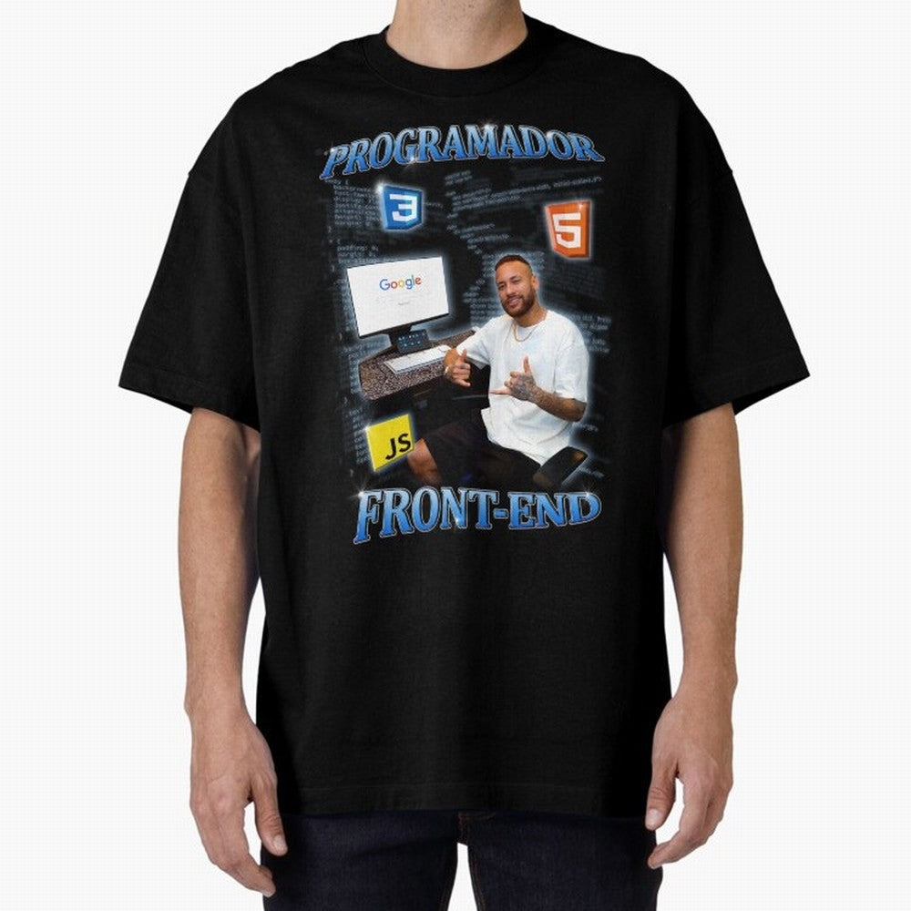 Programador front-end Neymar - Spanish Classic T-Shirt Represent Football Lovers during FIFA World Cup 2026 Spirit, Celebrating Portugal, Spain and Germany, Messi, CR7 and Mbappe, Championship Spirit, Famous Goals, Roaring Crowds and International