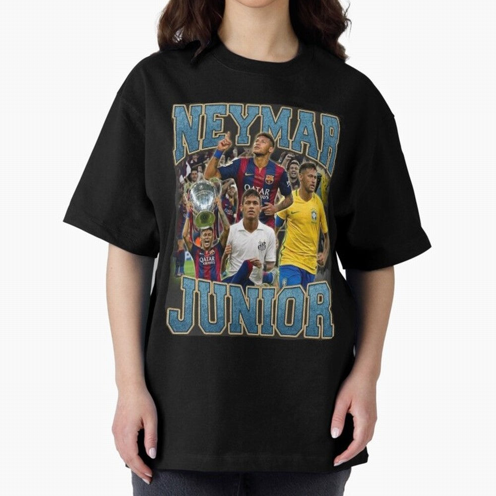 Neymar Junior Classic T-Shirt Elevate FIFA World Cup 2026 USA Canada Mexico Highlighting Messi, CR7 and Mbappe, Brazil, Portugal and Argentina Energy, Retro Football Energy, Iconic Rivalries, Trophy Chase Drama and Stadium Atmosphere; Made for Die