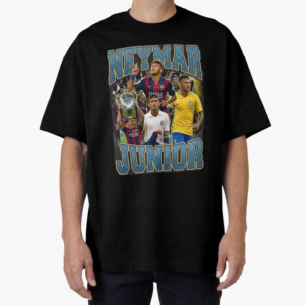 Neymar Junior Classic T-Shirt Elevate FIFA World Cup 2026 USA Canada Mexico Highlighting Messi, CR7 and Mbappe, Brazil, Portugal and Argentina Energy, Retro Football Energy, Iconic Rivalries, Trophy Chase Drama and Stadium Atmosphere; Made for Die