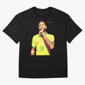 Neymar - vector Classic T-Shirt Remember Iconic Moments from Match Day Hype around FIFA World Cup 2026, Messi, CR7 and Mbappe, England, France and Netherlands, Global Supporter Spirit, Legendary Goals, National Colors and Tournament Celebration;