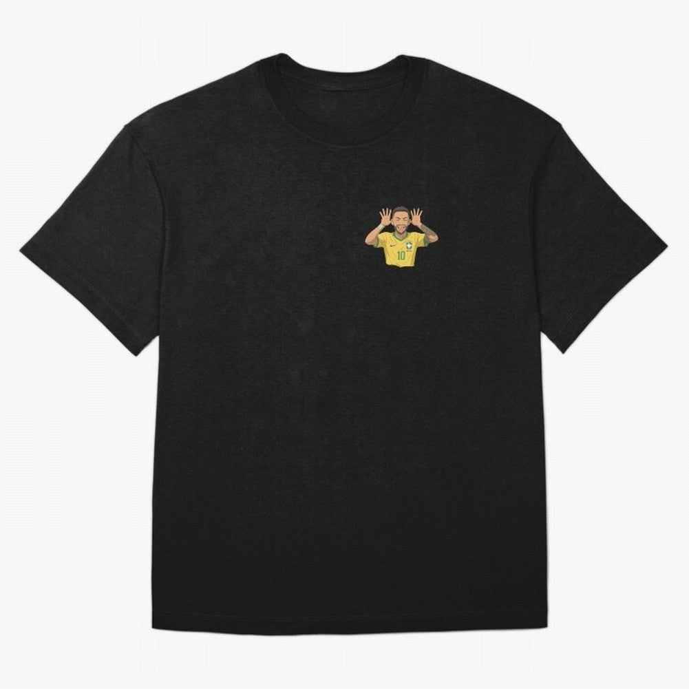 Neymar Brazil ¨C Tongue-Out Celebration | Yellow Kit #10 | Ghibli Style Classic T-Shirt Bring a Vintage Feel to Match Day Hype around FIFA World Cup 2026, CR7, Germany, Worldwide Fan Energy, Dramatic Goals, Stadium Lights and Championship