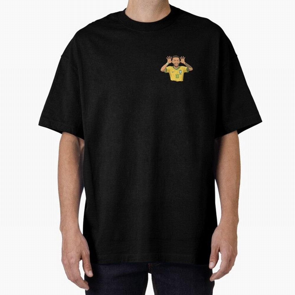 Neymar Brazil ¨C Tongue-Out Celebration | Yellow Kit #10 | Ghibli Style Classic T-Shirt Bring a Vintage Feel to Match Day Hype around FIFA World Cup 2026, CR7, Germany, Worldwide Fan Energy, Dramatic Goals, Stadium Lights and Championship
