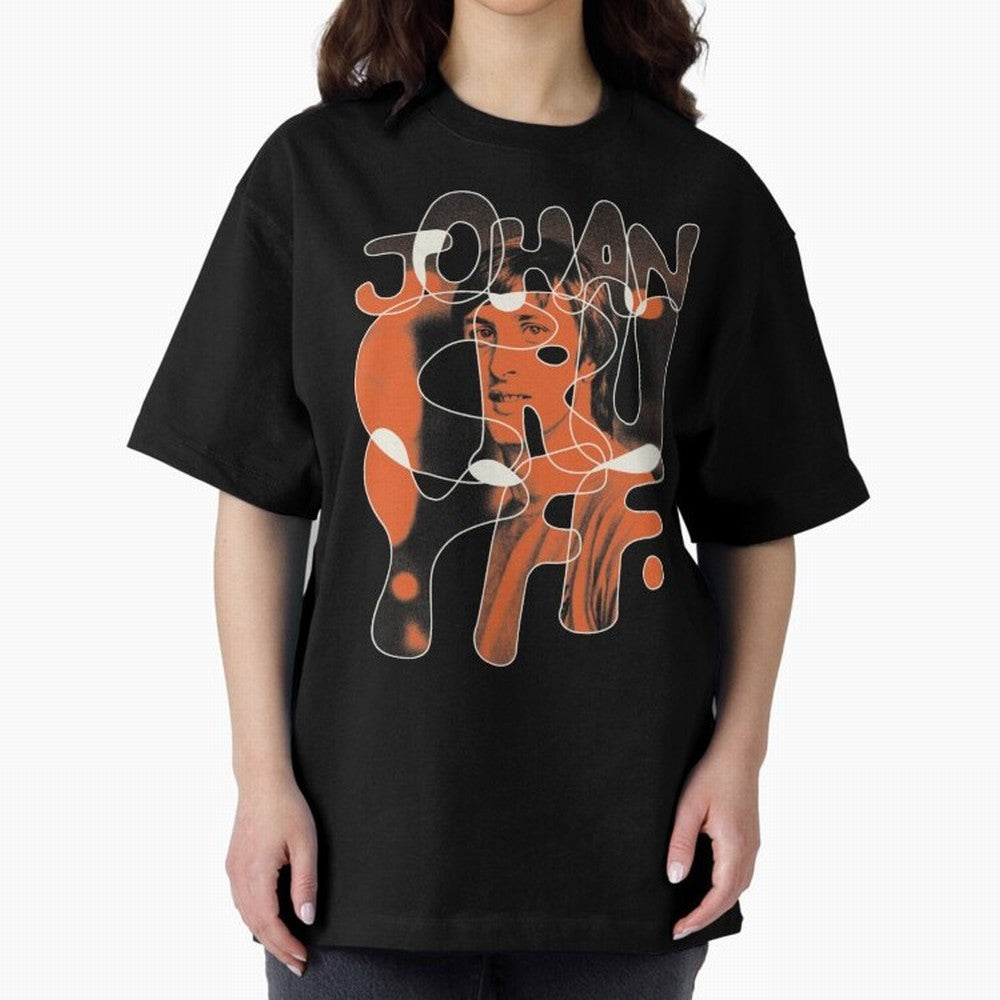 Johan Cruyff ¨C Abstract Football Icon Art Classic T-Shirt Carry National Pride through Match Day Hype around FIFA World Cup 2026 Group Stage, Messi, Neymar and Mbappe, France and Portugal, Stadium Memories, Football Loyalty, International Chants