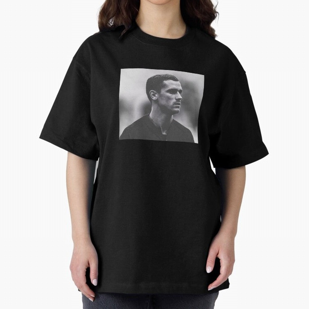 Antoine Griezmann Oversized T-Shirt Celebrate the Road through the FIFA World Cup 2026 USA Canada Mexico Journey through Cristiano Ronaldo Highlights, France Pride, Worldwide Fan Energy, Dramatic Goals, Stadium Lights and Championship Celebrations;