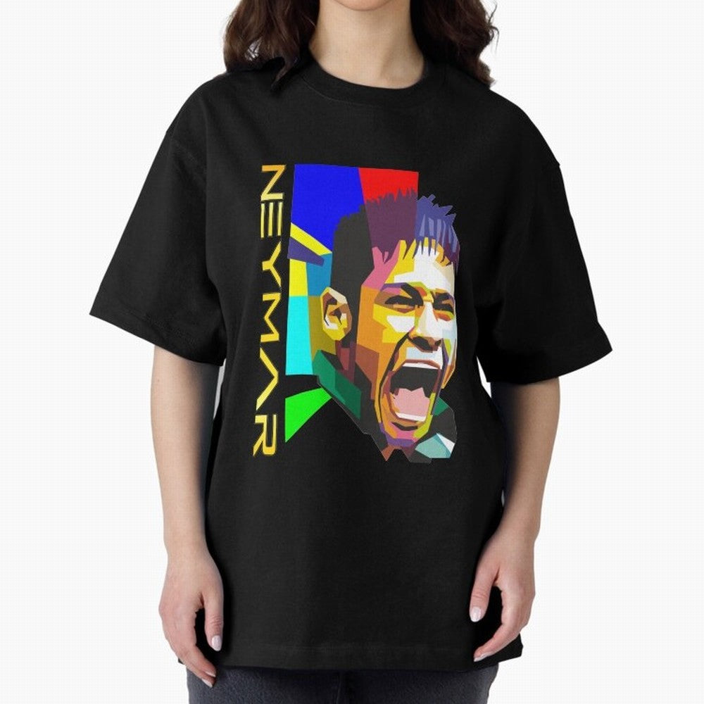 Neymar Painting Tshirt Essential T-Shirt Turn Up for Match Day Hype around FIFA World Cup 2026 USA Canada Mexico, Neymar, Haaland and Cristiano Ronaldo, Argentina and Brazil, Championship Spirit, Famous Goals, Roaring Crowds and International