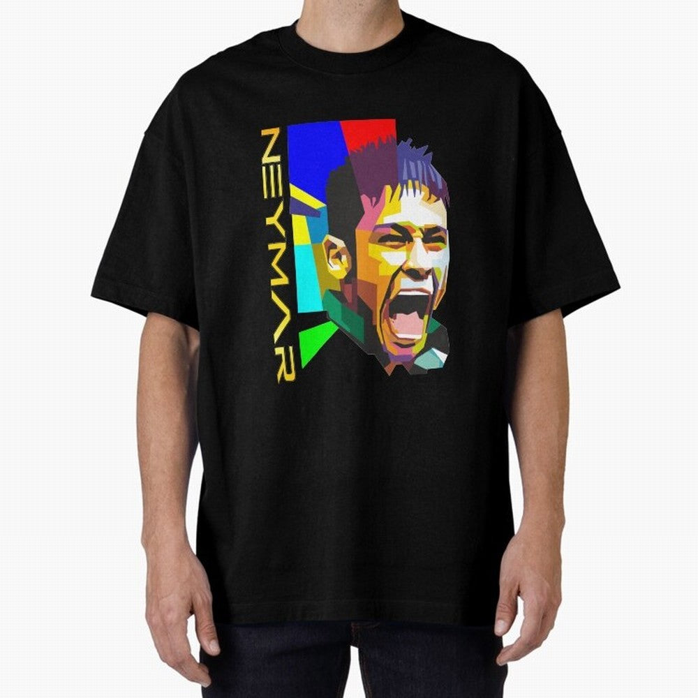 Neymar Painting Tshirt Essential T-Shirt Turn Up for Match Day Hype around FIFA World Cup 2026 USA Canada Mexico, Neymar, Haaland and Cristiano Ronaldo, Argentina and Brazil, Championship Spirit, Famous Goals, Roaring Crowds and International