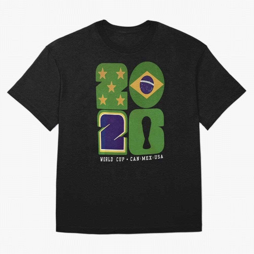 Brazil Football World Cup 2026 - Can Mex Usa Typography Essential T-Shirt Make Every Match About Global Football Passion for FIFA World Cup 2026, Capturing Cristiano Ronaldo, Haaland and CR7, Spain and Netherlands, Global Supporter Spirit,