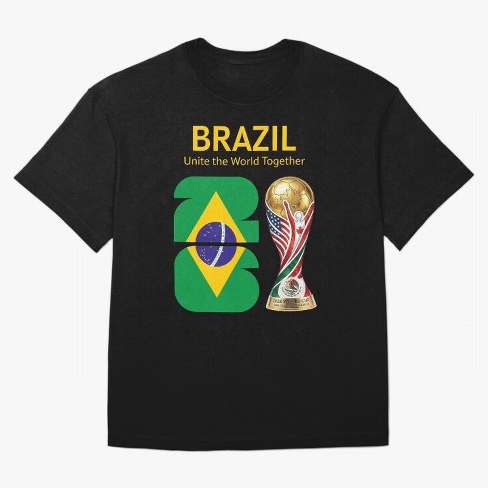 World Cup 2026, IMG 017, BRAZIL 001 Classic T-Shirt Bring Stadium Energy to the FIFA World Cup 2026 Journey through CR7 and Messi Highlights, England, France and Netherlands Pride, Supporter Pride, Iconic Celebrations, Legendary Names and Global