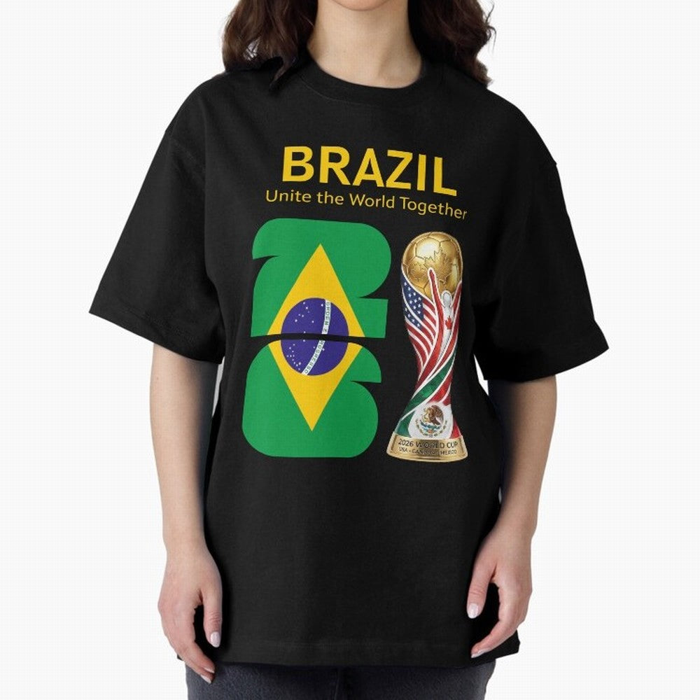 World Cup 2026, IMG 017, BRAZIL 001 Classic T-Shirt Bring Stadium Energy to the FIFA World Cup 2026 Journey through CR7 and Messi Highlights, England, France and Netherlands Pride, Supporter Pride, Iconic Celebrations, Legendary Names and Global