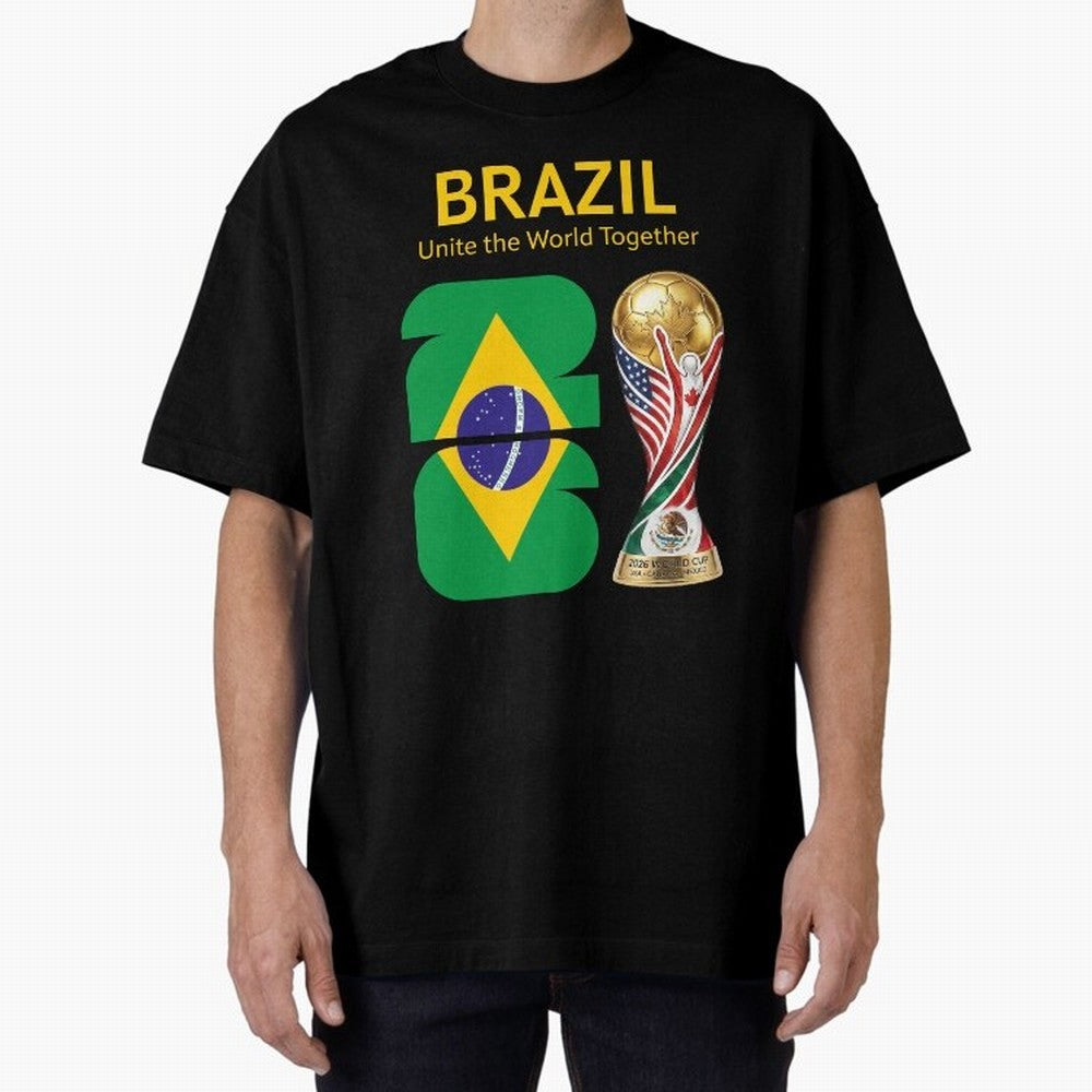 World Cup 2026, IMG 017, BRAZIL 001 Classic T-Shirt Bring Stadium Energy to the FIFA World Cup 2026 Journey through CR7 and Messi Highlights, England, France and Netherlands Pride, Supporter Pride, Iconic Celebrations, Legendary Names and Global