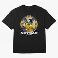 Neymar Junior Oversized T-Shirt Relive the Noise and Pride of FIFA World Cup 2026 USA Canada Mexico for Fans of Cristiano Ronaldo and Spain, Bringing Championship Spirit, Famous Goals, Roaring Crowds and International Football Unity; Made for Die