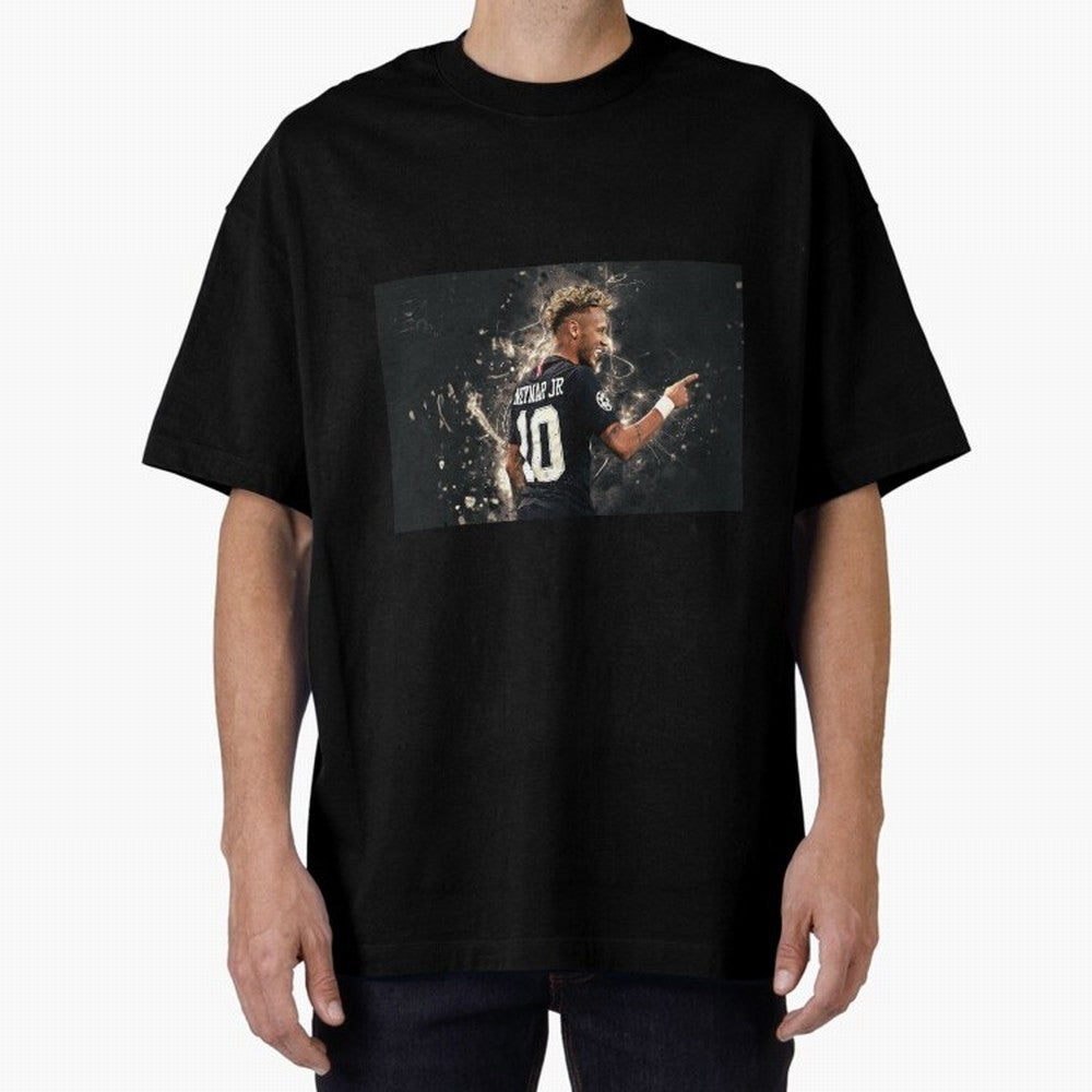 Neymar #111 Oversized T-Shirt Make Game Day About FIFA World Cup 2026 Driven by Neymar, England Energy, Retro Football Energy, Iconic Rivalries, Trophy Chase Drama and Stadium Atmosphere; Created for Match Day Parties, Soccer Gifts, Fan Photos,