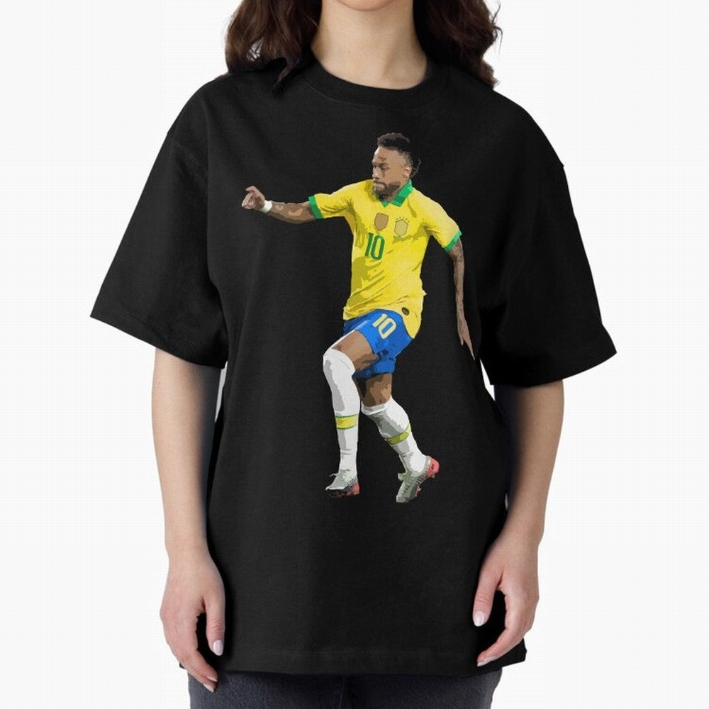 neymar Oversized T-Shirt Represent the Passion of FIFA World Cup 2026 for Fans of Neymar and Portugal, Bringing Game Day Rituals, Football Legends, Country Pride and the Road to the Final; Made for Collectors Who Enjoy Iconic Players, Country