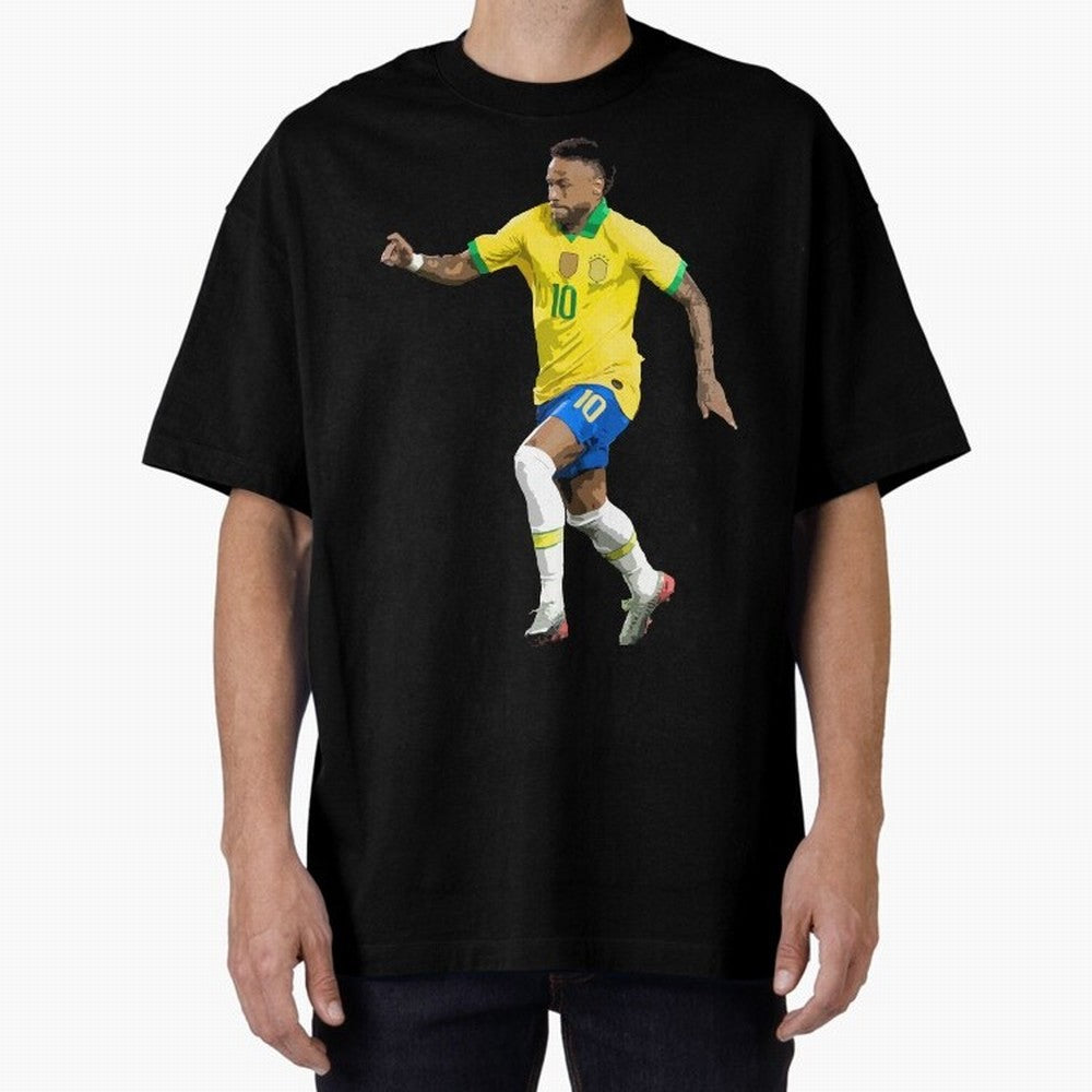 neymar Oversized T-Shirt Represent the Passion of FIFA World Cup 2026 for Fans of Neymar and Portugal, Bringing Game Day Rituals, Football Legends, Country Pride and the Road to the Final; Made for Collectors Who Enjoy Iconic Players, Country