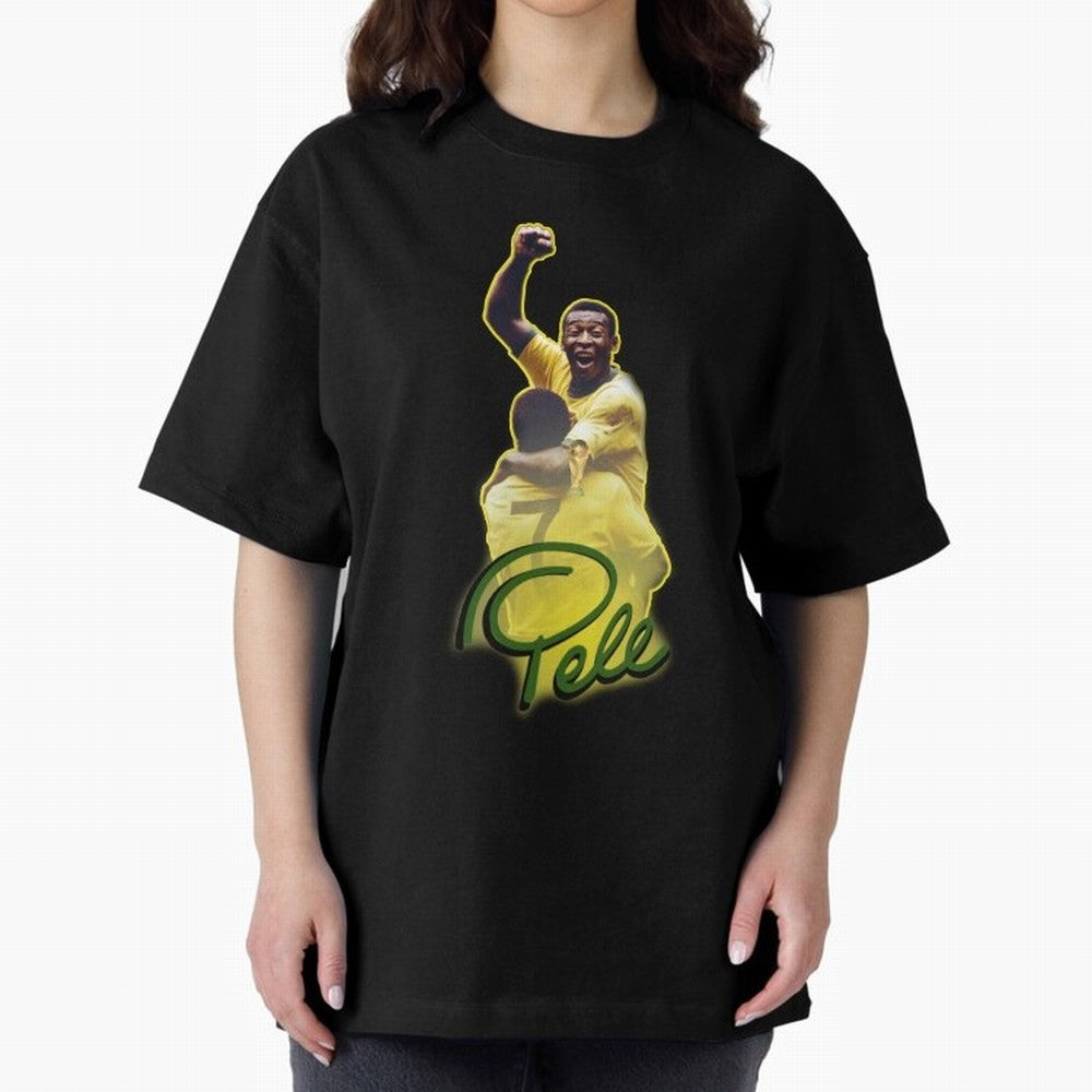 Pele World Cup Brazil Essential T-Shirt Honor the Football Icons of FIFA World Cup 2026 Group Stage Spirit, with Portugal, Messi, Championship Spirit, Famous Goals, Roaring Crowds and International Football Unity; Ideal for Fans Who Follow Messi,