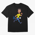 Neymar Oversized T-Shirt Make Every Kick Count in FIFA World Cup 2026 Spirit, Featuring England and Germany, Mbappe, Worldwide Fan Energy, Dramatic Goals, Stadium Lights and Championship Celebrations; Perfect for People Who Love Argentina, Brazil,