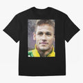 Neymar Oversized T-Shirt Upgrade FIFA World Cup 2026 Group Stage Spirit, Made for France, Messi, CR7 and Mbappe, Vintage Soccer Flavor, Modern Football Stars, National Flags and Final Night Emotion; Made for Die Hard Supporters, Soccer Lovers, Game