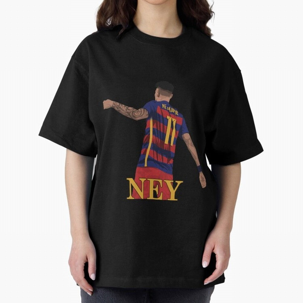 Neymar Oversized T-Shirt Make the Season About Global Football Passion for FIFA World Cup 2026, Featuring Messi, Brazil, Portugal and Argentina, Football Festival Excitement, Trophy Ambitions, Country Rivalries and Star Player Buzz; Ideal for