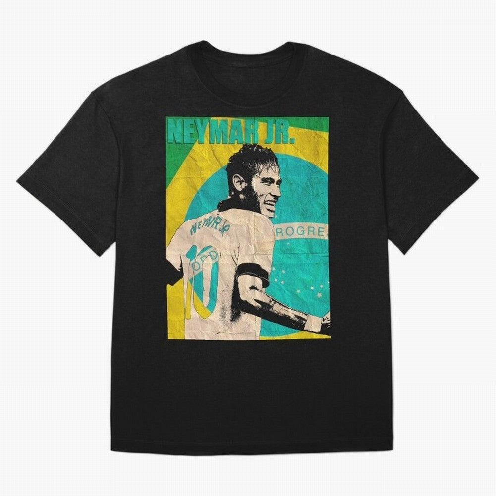 Neymar Oversized T-Shirt Celebrate the Next Chapter of FIFA World Cup 2026 USA Canada Mexico Inspired by Messi, Neymar and Mbappe, Argentina, France and Brazil Energy, Sports Nostalgia, International Competition, Famous Players and Unforgettable