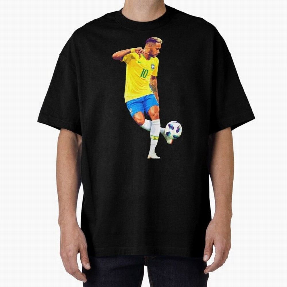 Neymar Oversized T-Shirt Turn Every Weekend Toward FIFA World Cup 2026 Group Stage Spirit, Capturing Argentina and Brazil, Neymar, Haaland and Cristiano Ronaldo, Game Day Rituals, Football Legends, Country Pride and the Road to the Final; Made for