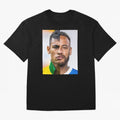 Neymar Oversized T-Shirt Stand Proud for FIFA World Cup 2026 Inspired by Cristiano Ronaldo, Argentina, France and Brazil Energy, Goal Celebration Energy, Supporter Heritage, Football Icons and Worldwide Tournament Joy; Perfect for Supporters Who