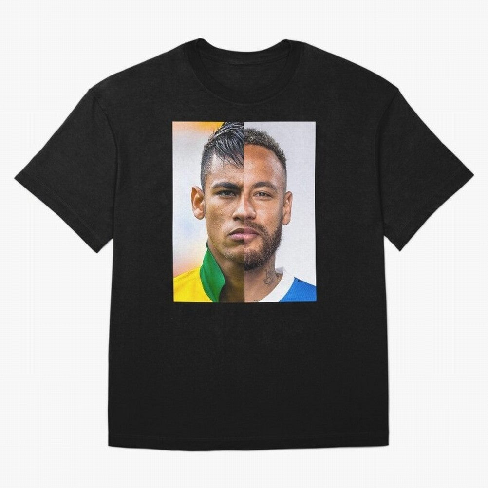 Neymar Oversized T-Shirt Stand Proud for FIFA World Cup 2026 Inspired by Cristiano Ronaldo, Argentina, France and Brazil Energy, Goal Celebration Energy, Supporter Heritage, Football Icons and Worldwide Tournament Joy; Perfect for Supporters Who