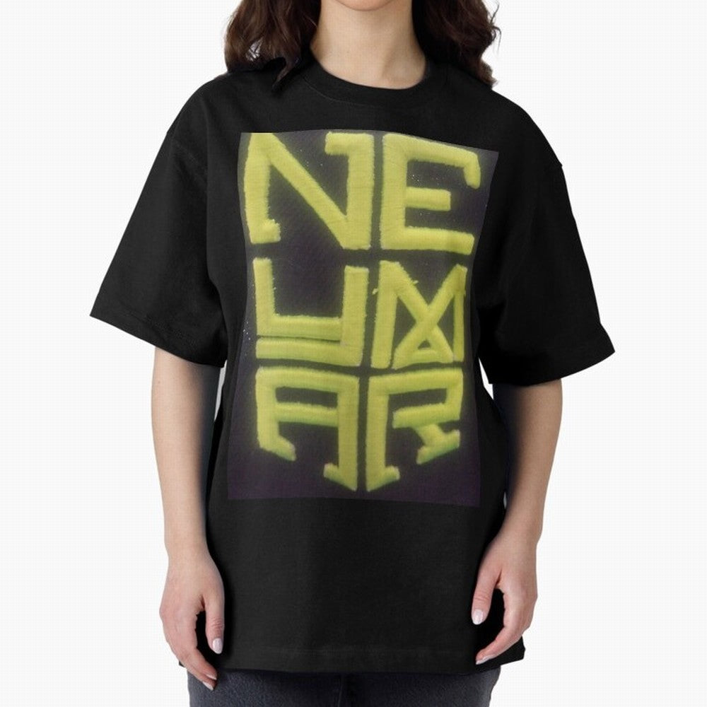Neymar Oversized T-Shirt Show Championship Spirit for FIFA World Cup 2026 Capturing CR7, Brazil Energy, Championship Spirit, Famous Goals, Roaring Crowds and International Football Unity; Perfect for People Who Love Argentina, Brazil, France,